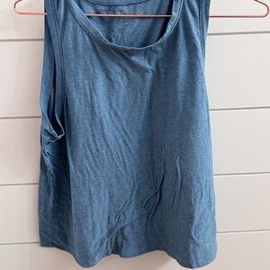 Beyond Yoga Steel Blue Tank Top